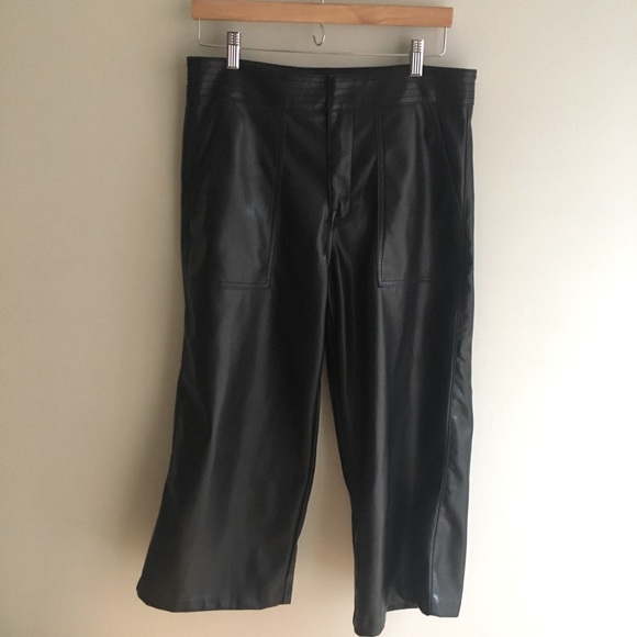 Yoga Jeans Vegan Leather Pant - Picture 3 of 9